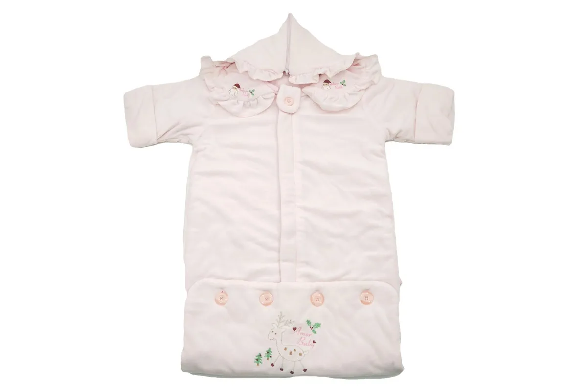 AmorBaby · Velvet sleeping bag (star print)