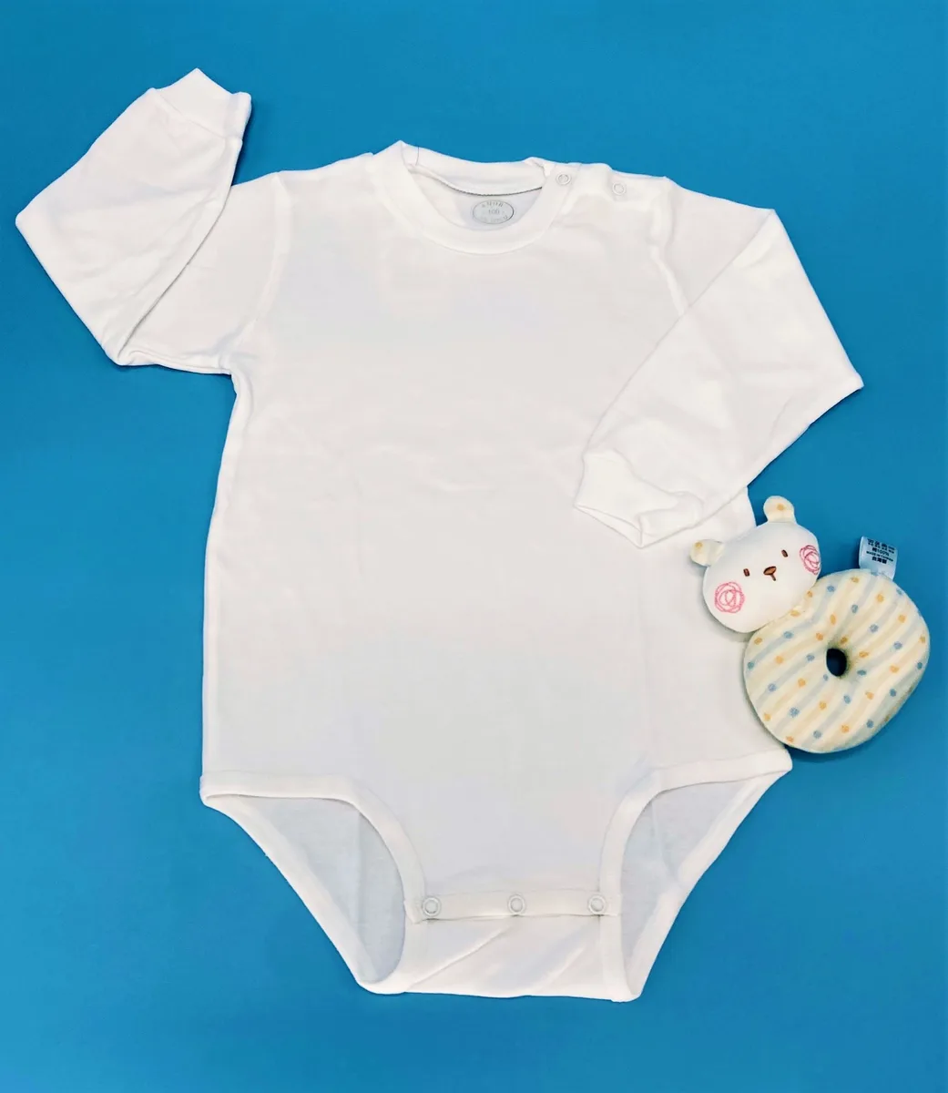 AmorBaby · Shoulder-open bodysuit (long sleeve)