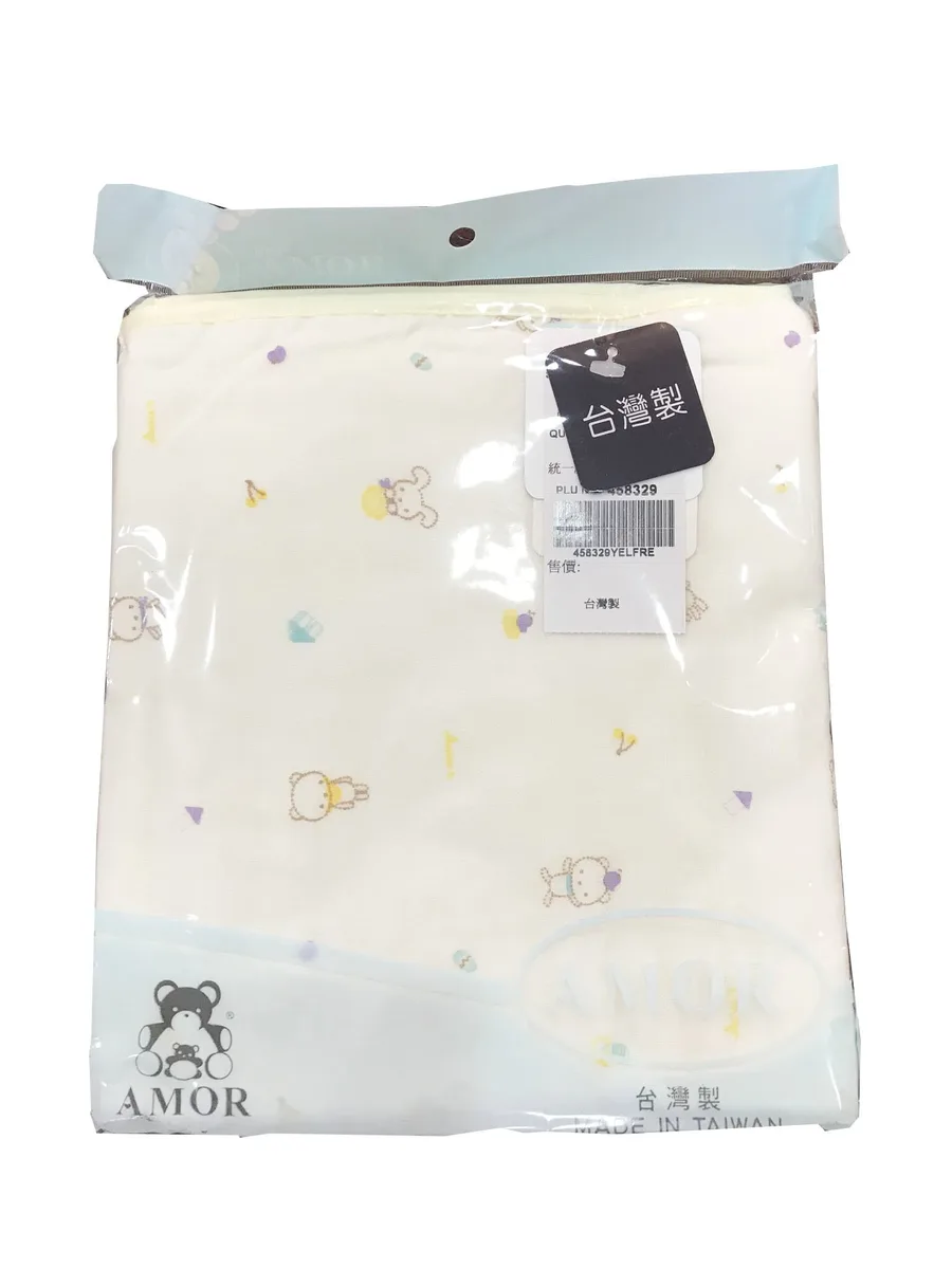 AmorBaby · Printed gauze bath towel (92×95cm)