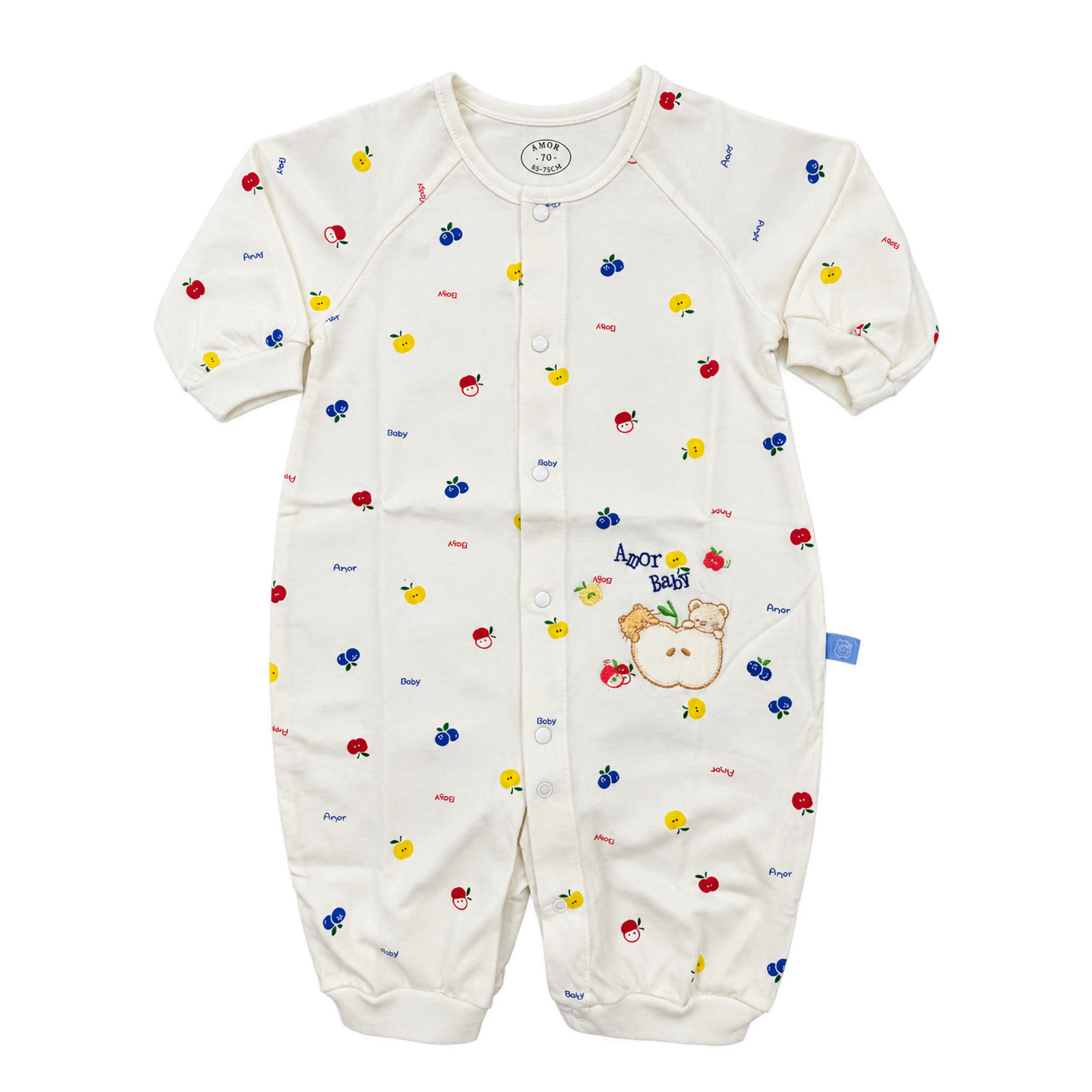 Two-Way Dress - Fruit pattern print (100% Combed Cotton)
